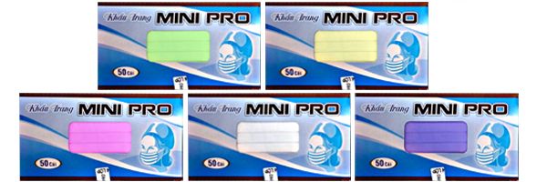 Khẩu trang Mini Pro 4 lớp kháng khuẩn 5 màu